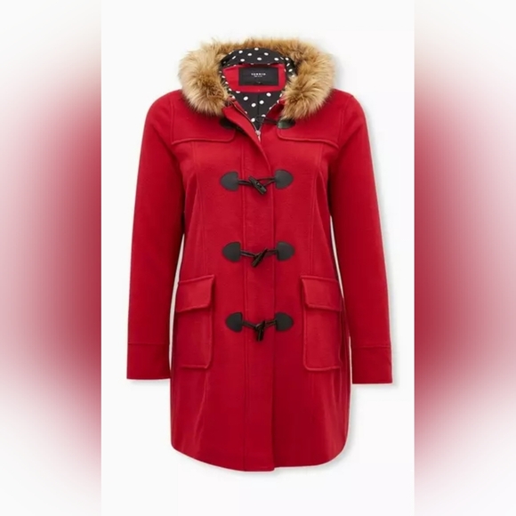 torrid Jackets & Blazers - Torrid Ponte Toggle Coat